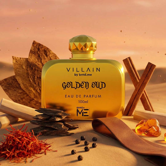 Villain Golden Oud Eau De Parfum for Men 100ml