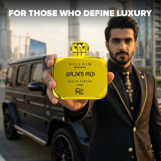Villain Golden Oud Eau De Parfum for Men 100ml