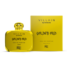 Load image into Gallery viewer, Villain Golden Oud Eau De Parfum – 100ml | Luxury Oriental Fragrance for Men
