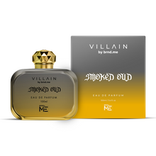 Load image into Gallery viewer, Villain Smoked Oud Eau De Parfum for Men – 100ml | Long-Lasting Woody &amp; Spicy Fragrance
