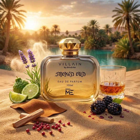 Villain Smoked Oud Eau De Parfum for Men 100ml