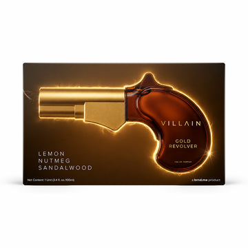 Villain Revolver Gold Eau De Parfum for Men 100ml