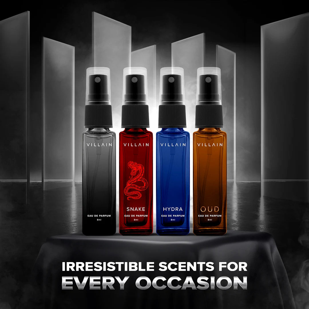 Villain Heist Combo Gift Set — 4 x 8ml
