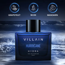 Load image into Gallery viewer, Villain Hurricane Hydra EDP for Men - 50 ML
