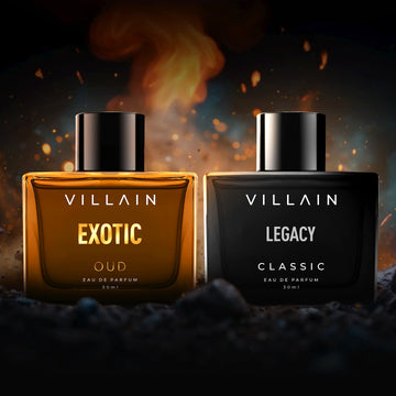 Villain Legacy Classic & Exotic Oud EDP Perfume Combo  - 2 x 50ml
