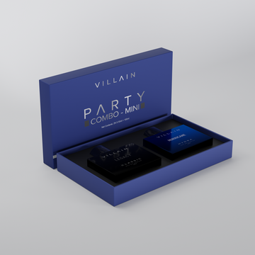 Villain Luxury Party Combo Mini EDP Perfume Gift Set for Men 2 x 50 ml