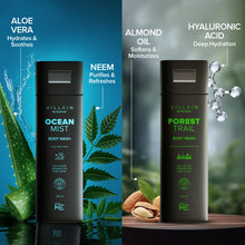 Load image into Gallery viewer, Ultimate Duo: Forest Trail &amp; Ocean Mist Body Wash Combo

