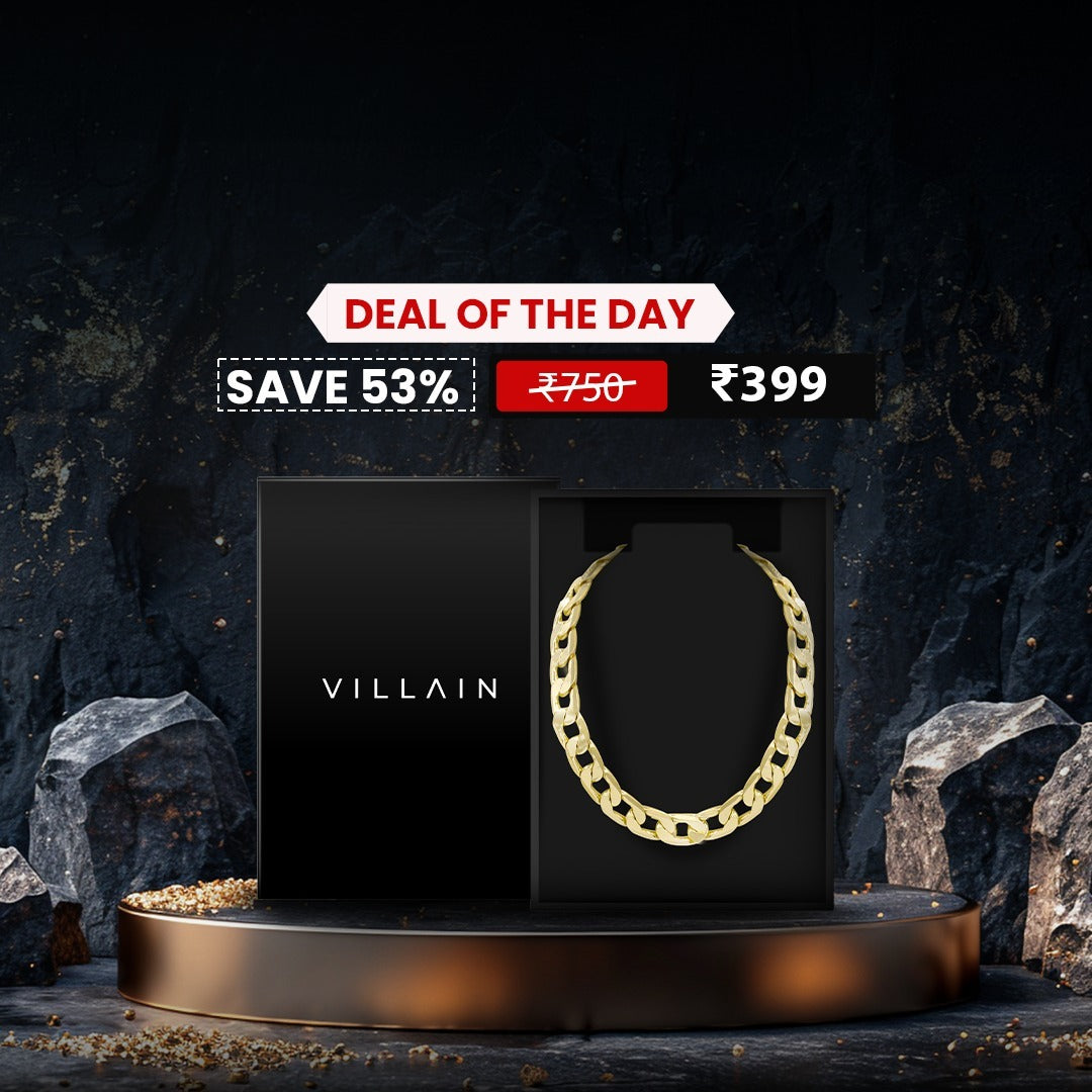 Villain 18K Micro Gold Plated Bracelet
