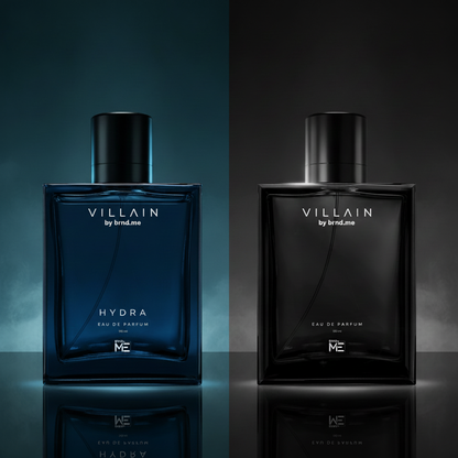 Villain Party Hurricane Hydra & Legacy Classic EDP Perfume Combo - 2 x 100ml