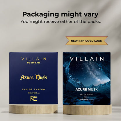 Villain Azure Musk Eau De Parfum for Men 100ml