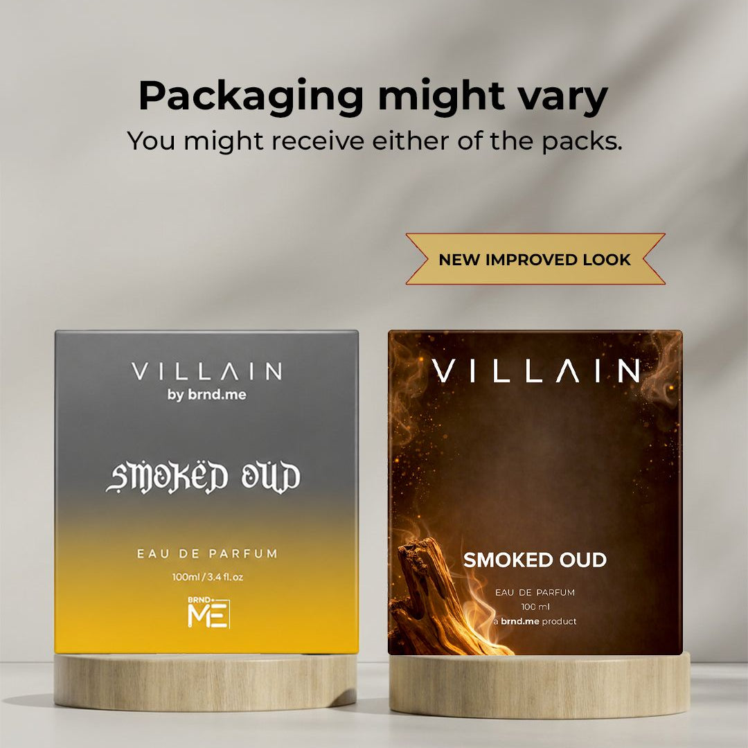 Villain Smoked Oud Eau De Parfum for Men 100ml