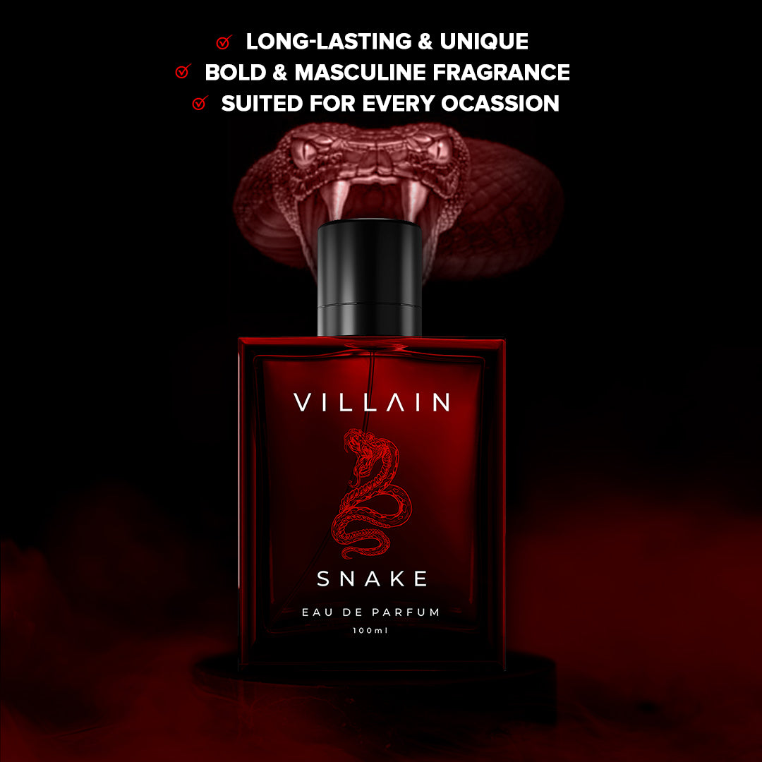 Villain Snake Eau De Parfum For Men, 20ml