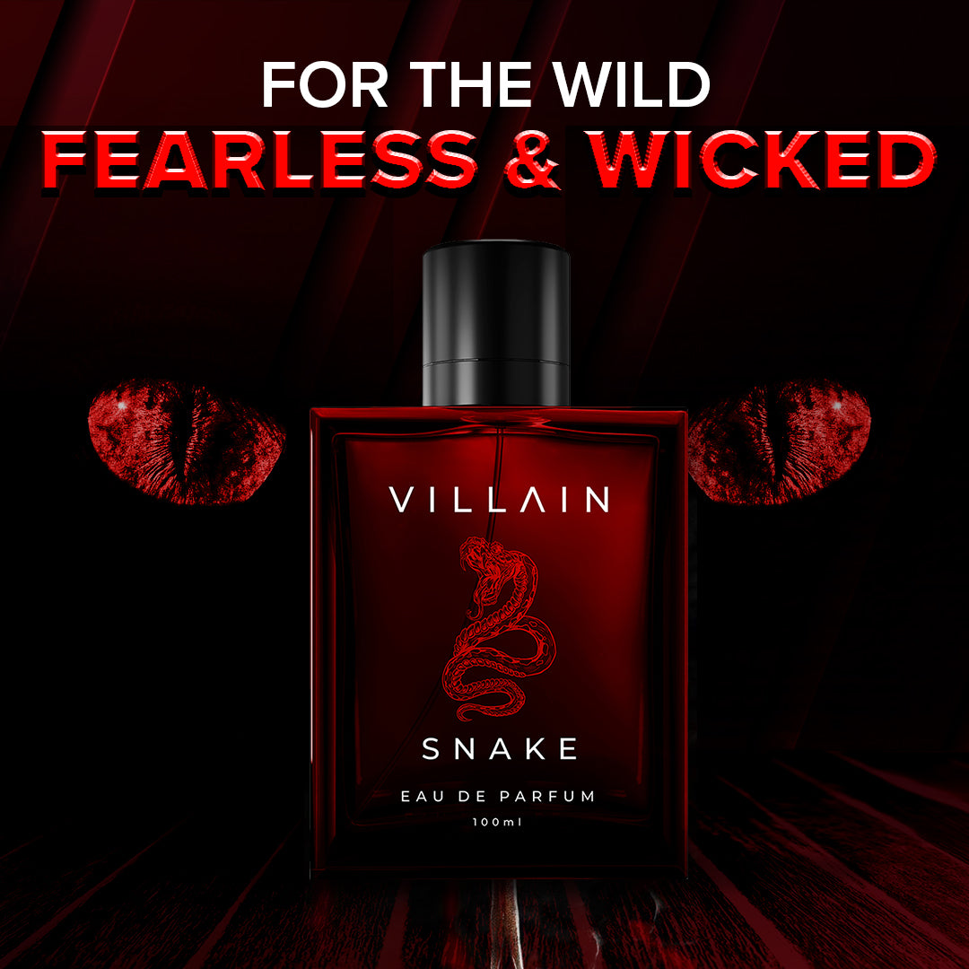 Villain Snake Eau De Parfum For Men, 20ml