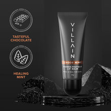 Load image into Gallery viewer, Villain Power Protect Lip Balm (Chocomint)
