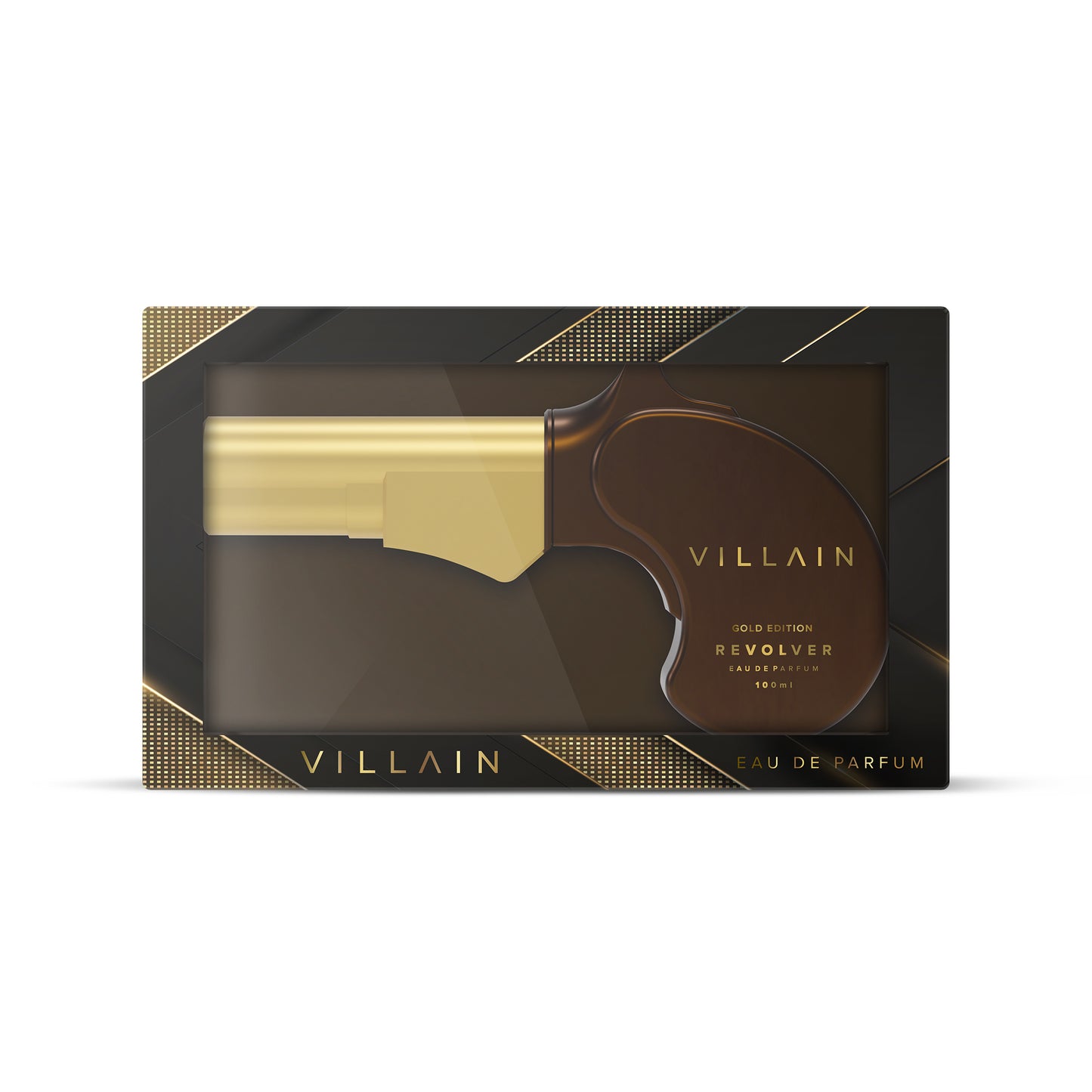 Villain Revolver Gold Eau De Parfum for Men 100ml