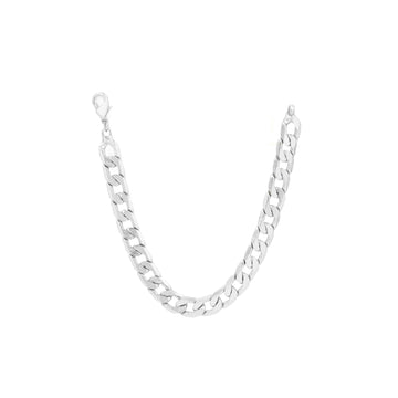 Villain Rhodium Plated Silver Bracelet