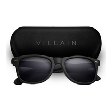 Load image into Gallery viewer, VILLAIN DAPPER COMBO - PREDATOR SUNGLASSES, 18K GOLD PLATED CHAIN &amp; CLASSIC PERFUME
