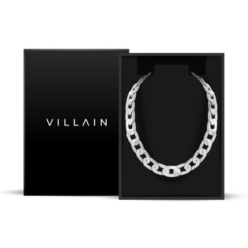 Villain Rhodium Plated Silver Bracelet