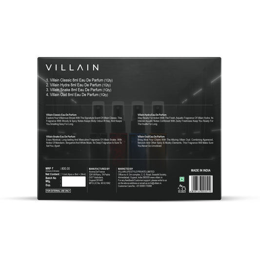 Heist Combo Gift Set (4 x 8 ML)